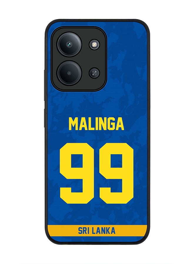 For Xiaomi Redmi 15C 4G Case,Slim fit Camera Protection, Shockproof Thin Phone cover  - Sri lanka Lasith Malinga, Jersey No 99